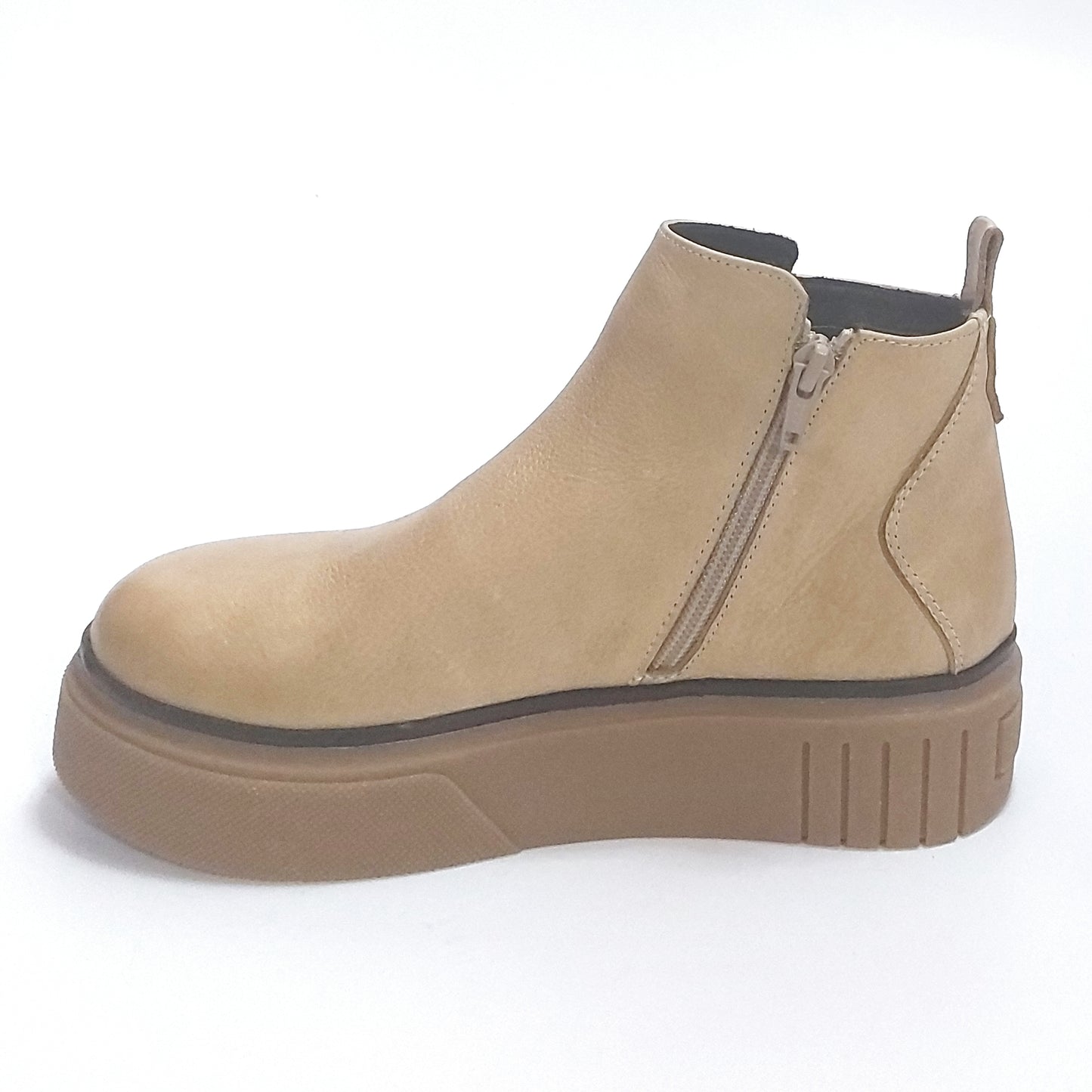 Botas Botinetas Urbanas Plataforma Combinada Quica Pilar