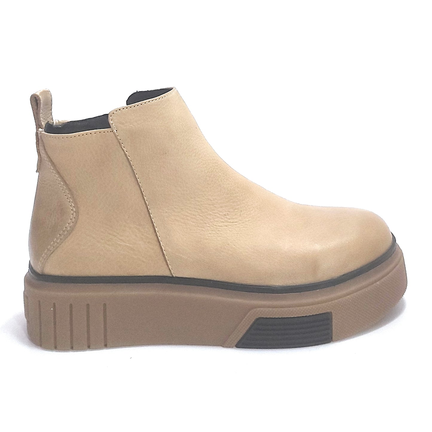 Botas Botinetas Urbanas Plataforma Combinada Quica Pilar