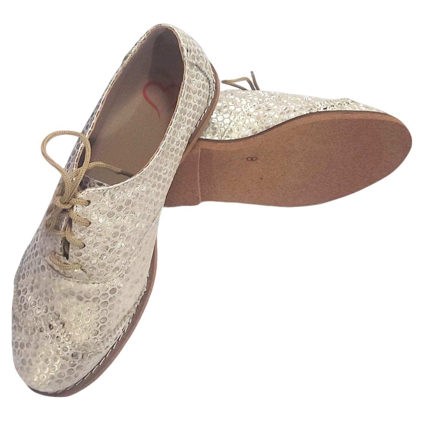 Oxford de Cuero para Mujer - Zapatos Acordonados con Diseño Picado - Quica Baires