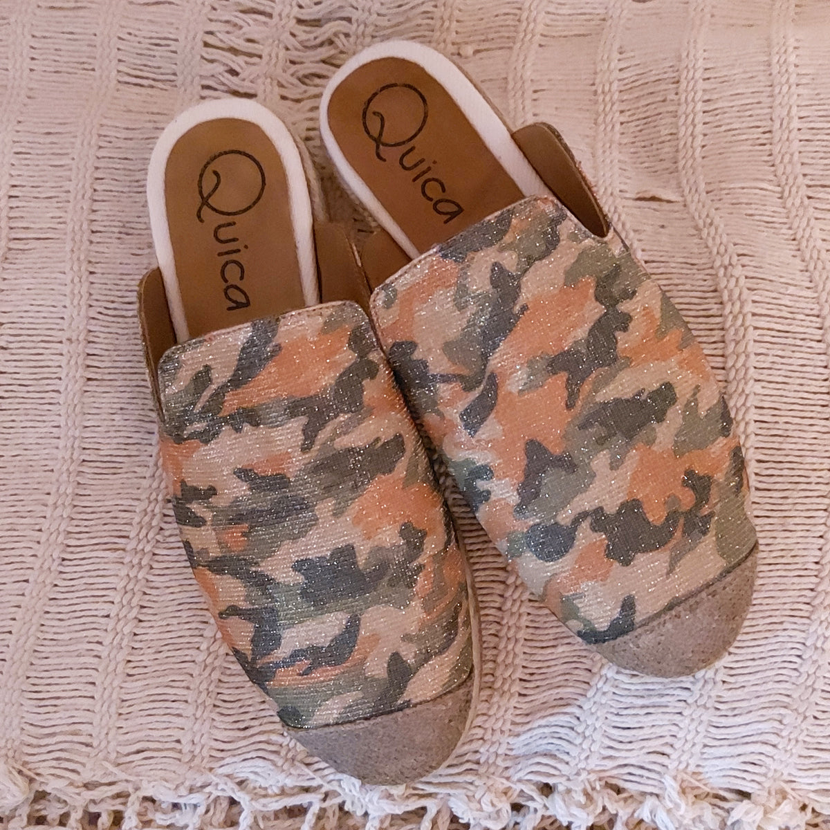 Alpargatas Mujer Zuecos Mules - Yute, Rafia y Cuero Vacuno Quica Abrabayas