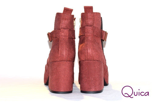Botas Mujer Taco Trapecio Tendencia Quica Galatea
