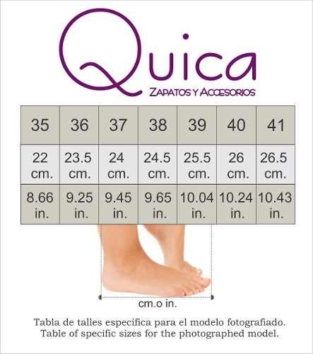 Zueco Sandalia Plataforma Palo Cuero Azul Tachas Quica Minas