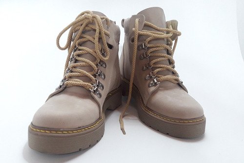 Borcegos Botas Cuero Alpinos Truck Quica Ancasti