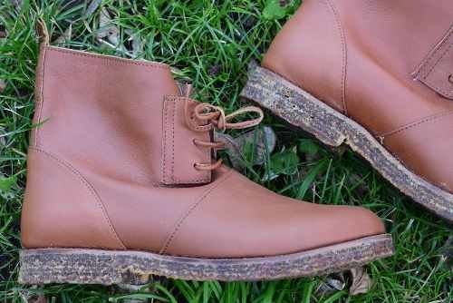 Borcegos Cuero Suela Base Crepe Quica Juancho Tendencia