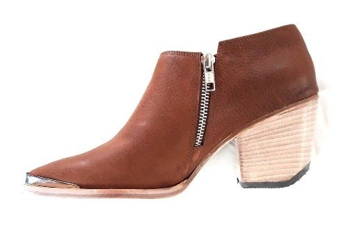 Botas Texanas Cuero Marrón Taco Madera Quica Argentum