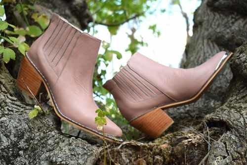 Bota Texana Cuero Elastizadas Quica Amelie