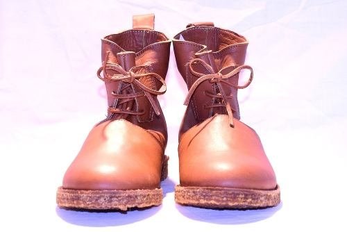 Borcegos Cuero Suela Base Crepe Quica Juancho Tendencia
