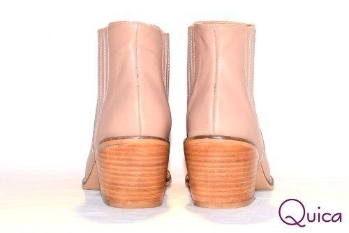 Bota Texana Cuero Elastizadas Quica Amelie