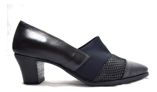 Zapatos Vestir Confort Cuero Neoprene Divinos Quica Parma