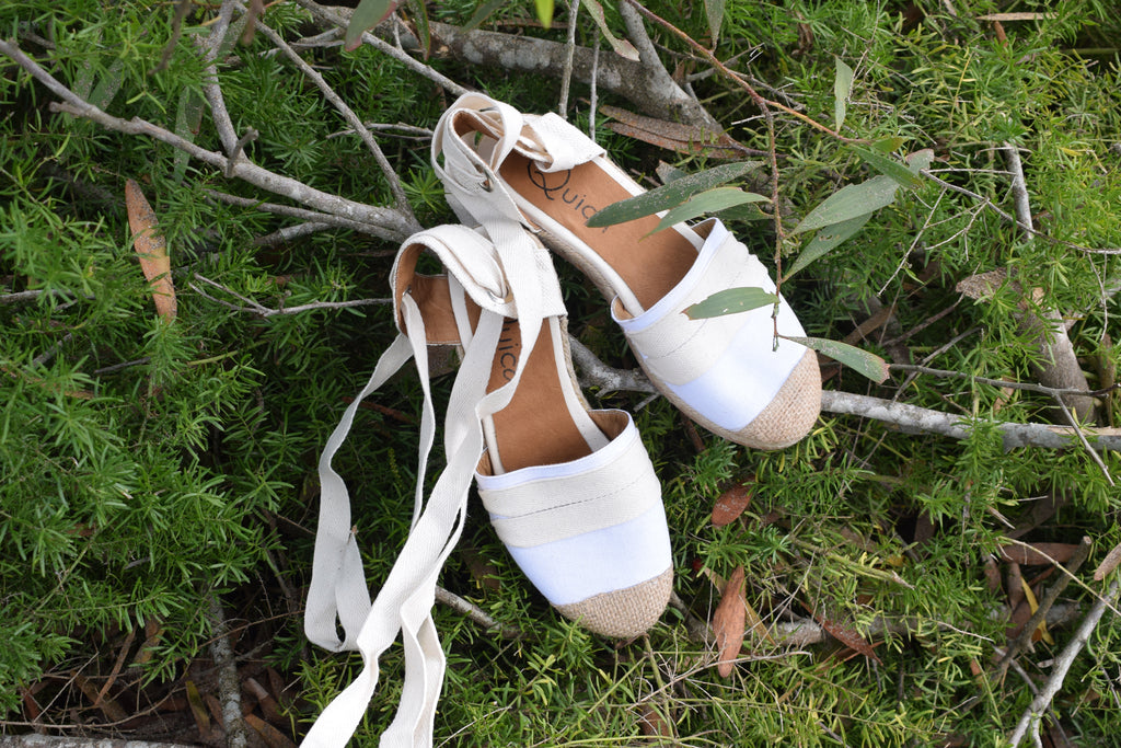 Espadrilles Alpargatas Sandalias Planas Zapatillas Gabardina Yute Quica Malvina