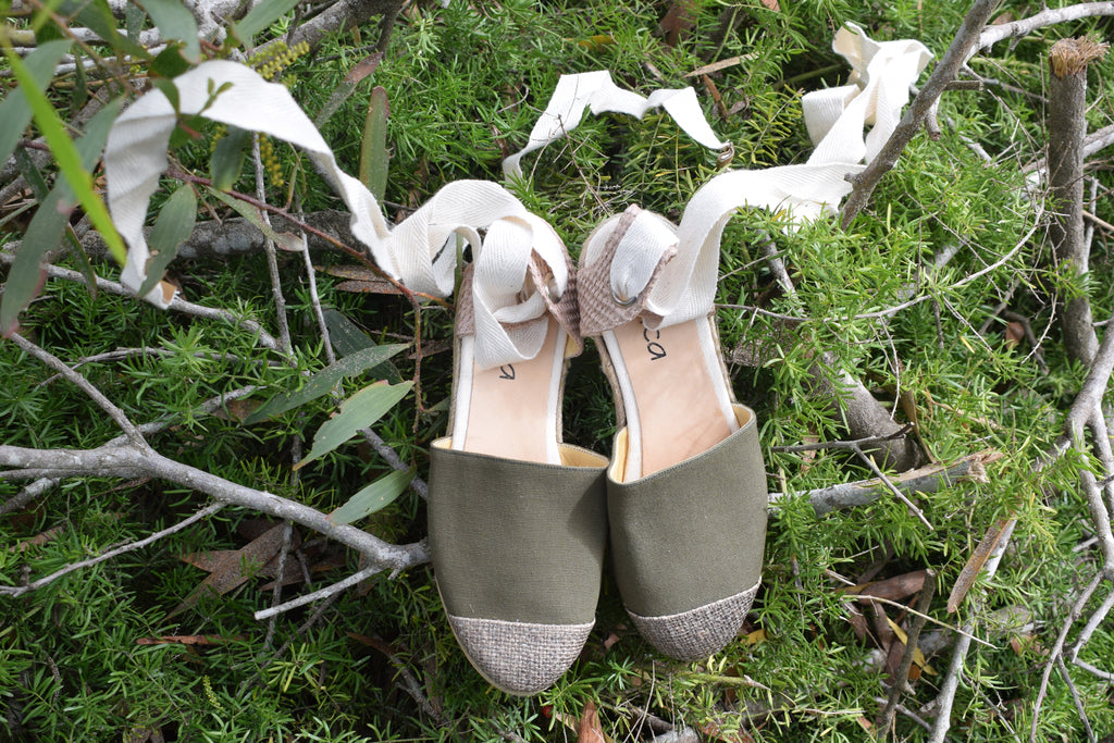 Espadrilles Alpargatas Sandalias Planas Zapatillas Gabardina Yute Quica Malvina