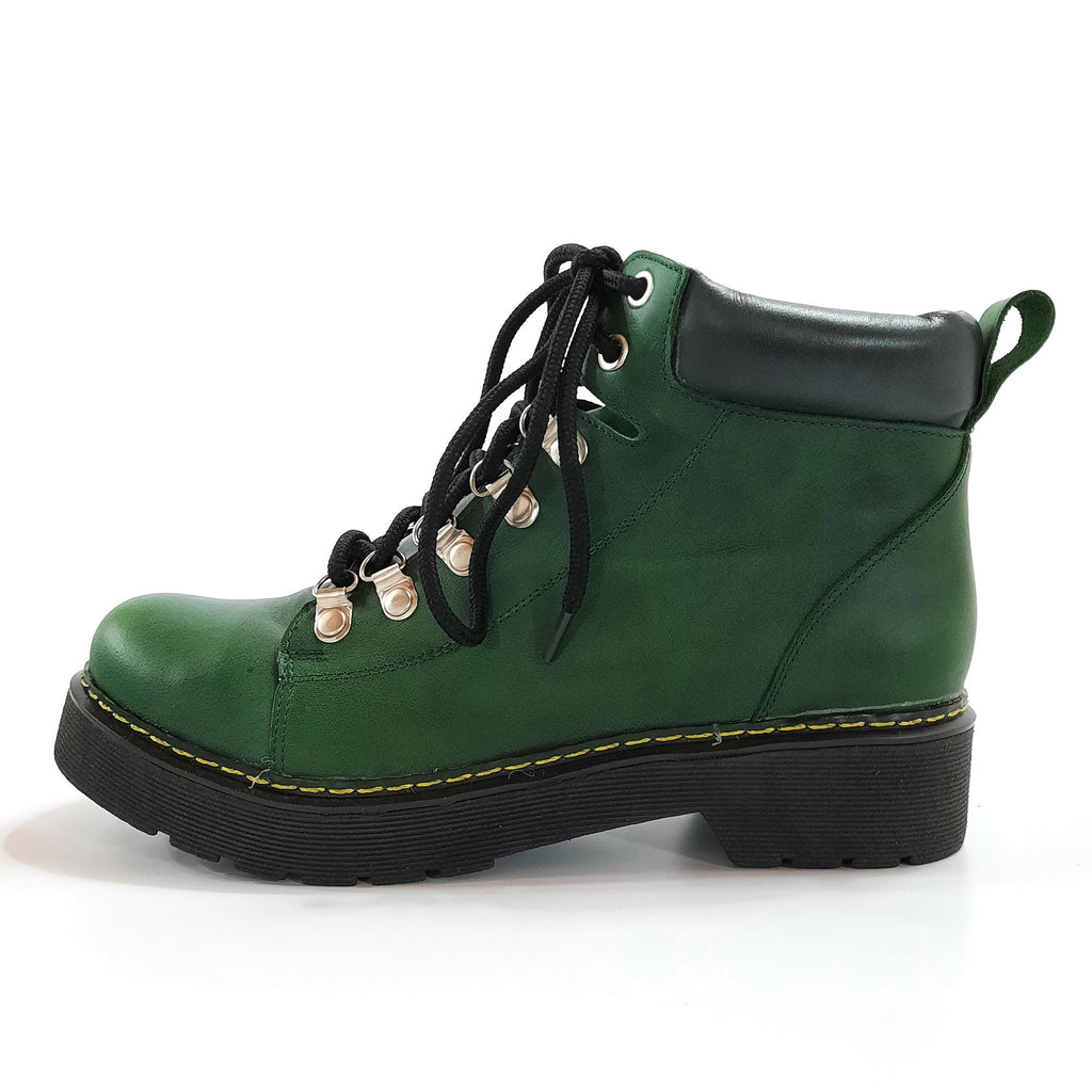 Borcegos Botas Cuero Alpinos Truck Quica Ancasti