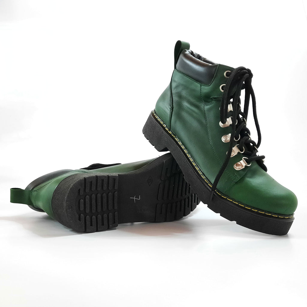 Borcegos Botas Cuero Alpinos Truck Quica Ancasti
