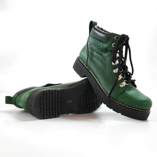 Borcegos Botas Cuero Alpinos Truck Quica Ancasti
