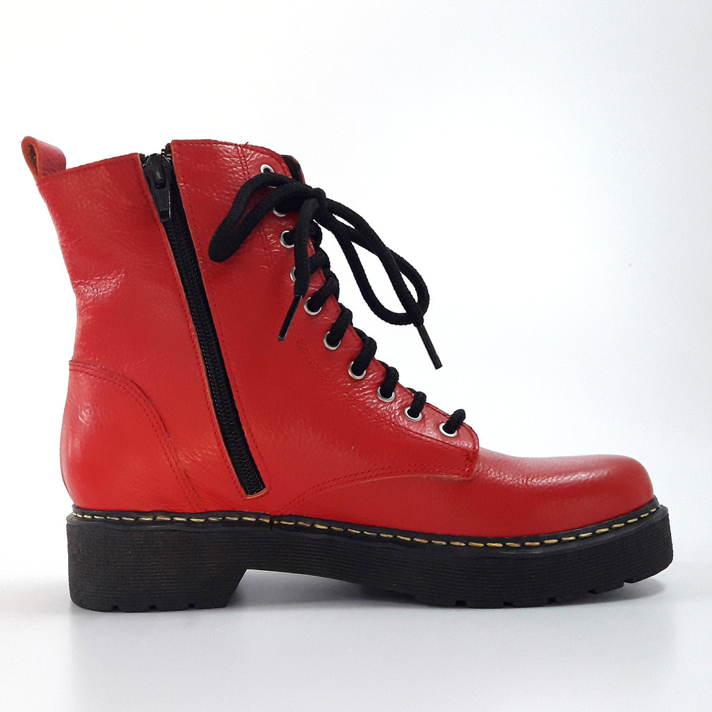 Borcegos Botas Mujer Cuero Divinos Moda Quica Nogoya