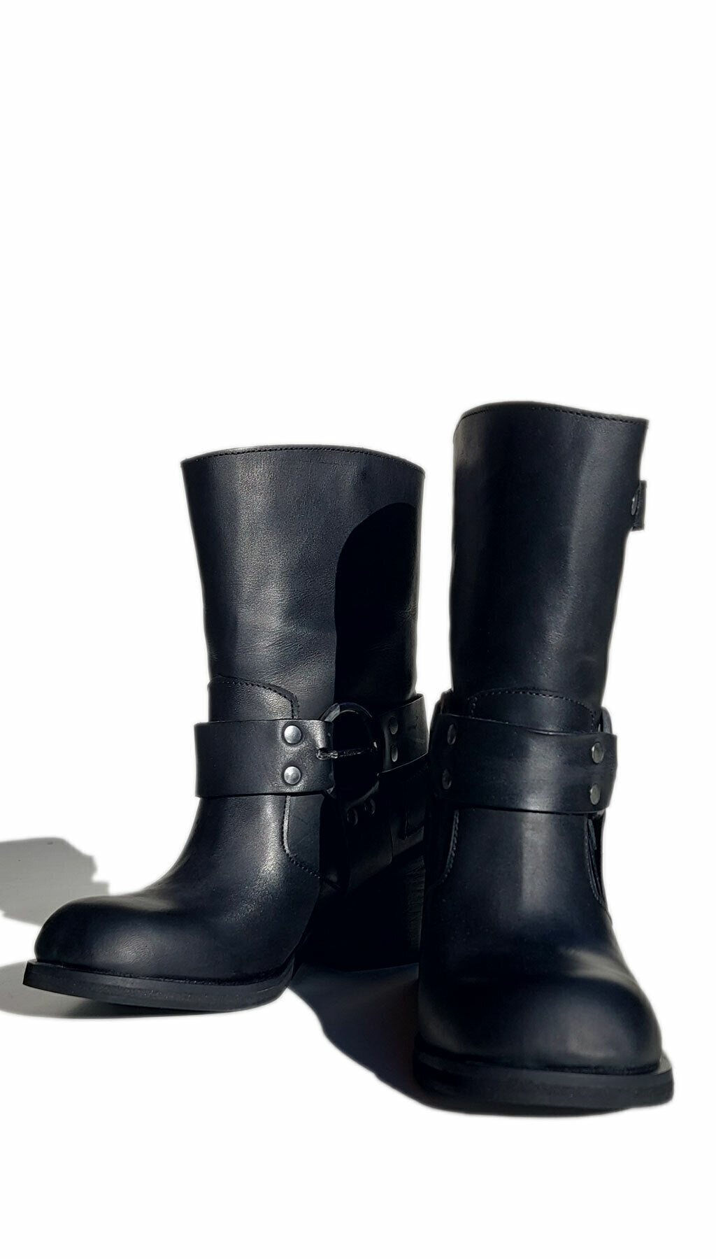 Bota Cuero Caña Media Biker Ruta 40