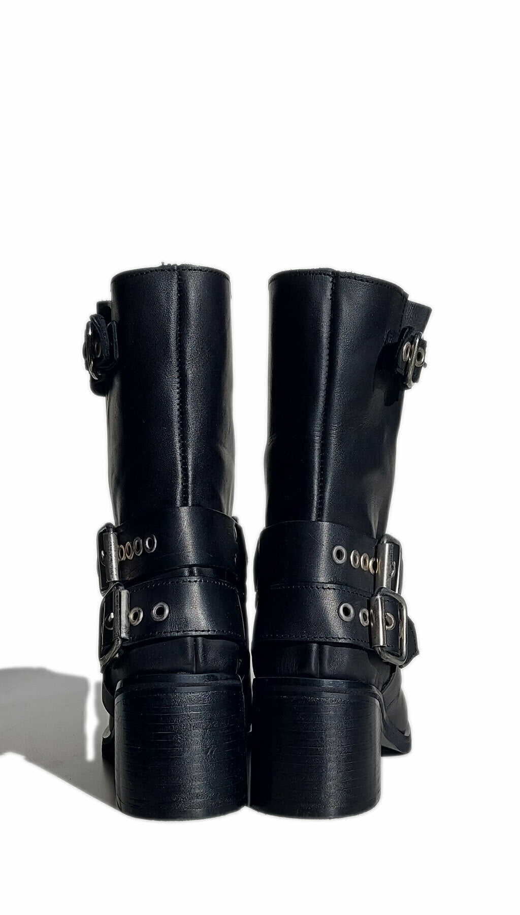 Bota Cuero Caña Media Biker Ruta 40
