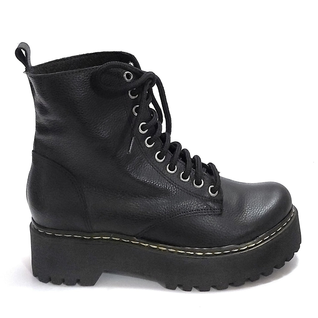 Borcegos Botas Mujer Cuero Divinos Moda Quica Nogoya