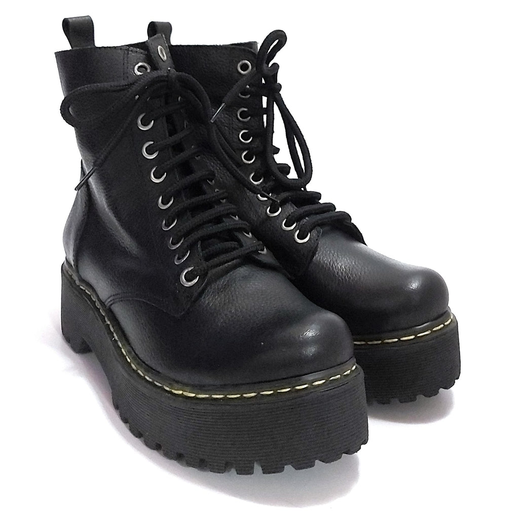 Borcegos Botas Mujer Cuero Divinos Moda Quica Nogoya