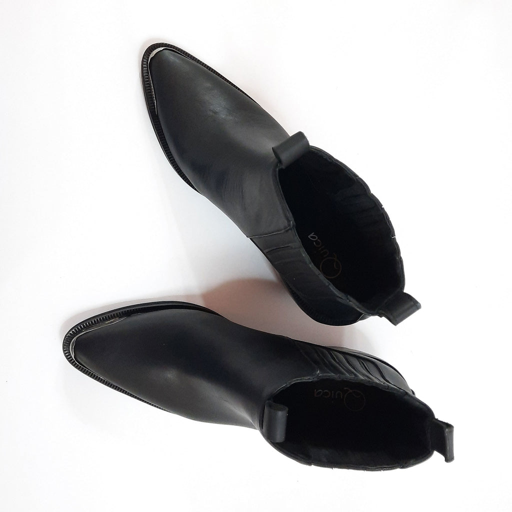 Bota Texana Cuero Elastizadas Quica Amelie