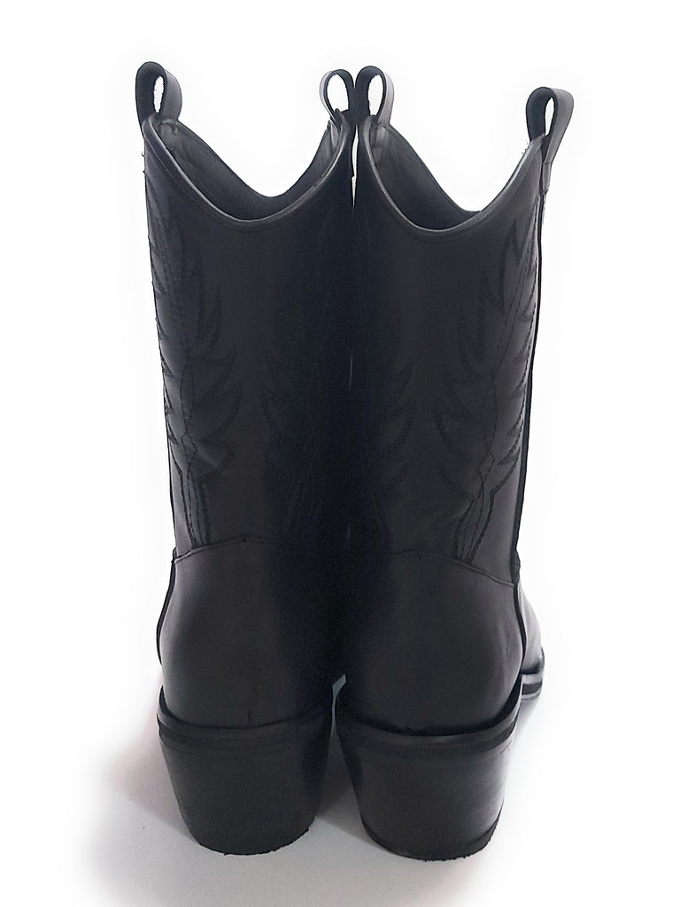 Botas Texanas Mujer Cuero Bordadas Quica Iruya