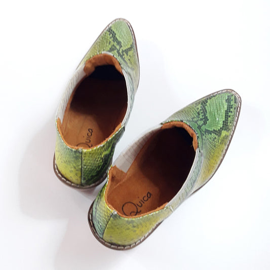 Botas Texanas Mujer Cuero Tendencia Quica Abrapampa