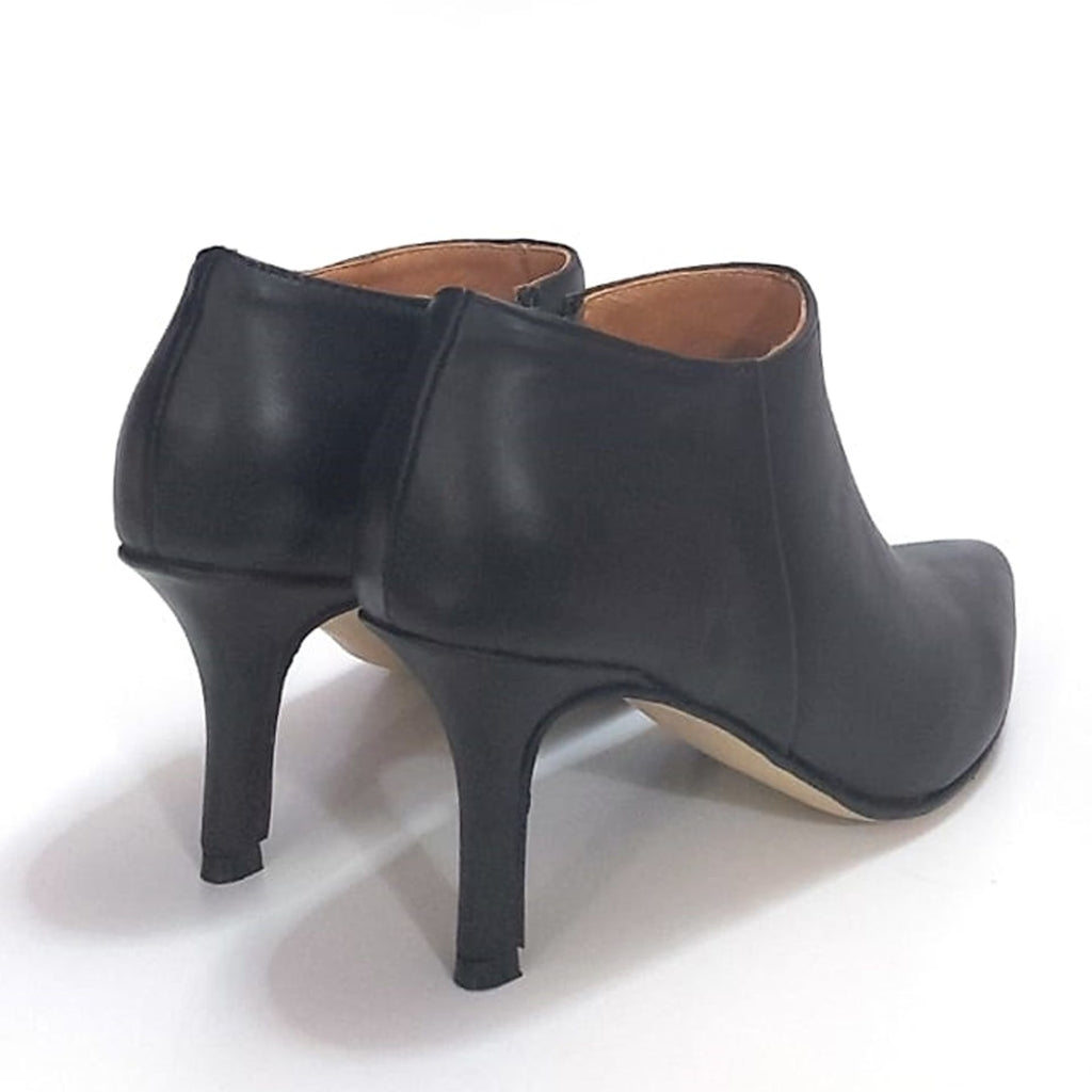Botas Botinetas Mujer Vestir Taco Stiletto Cuero Quica Makalle