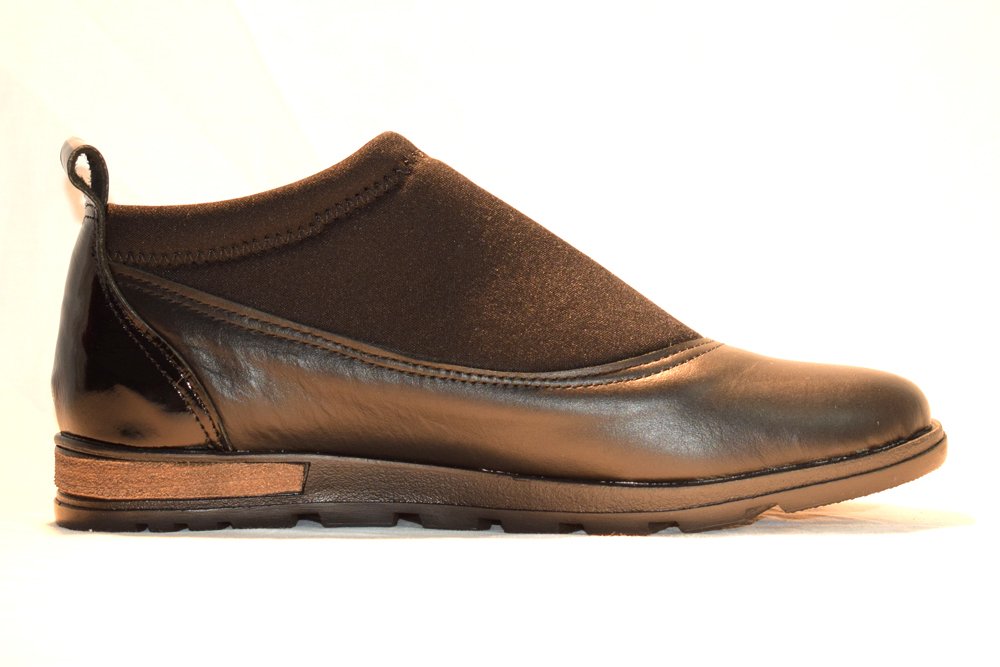 Chatas Regina Confort Cuero y Neoprene