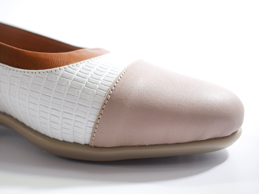 Chatitas Ballerinas Cueros Combinados Confort Corzuela