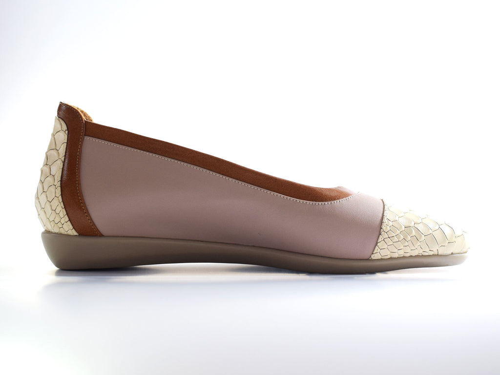 Chatitas Ballerinas Cueros Combinados Confort Corzuela