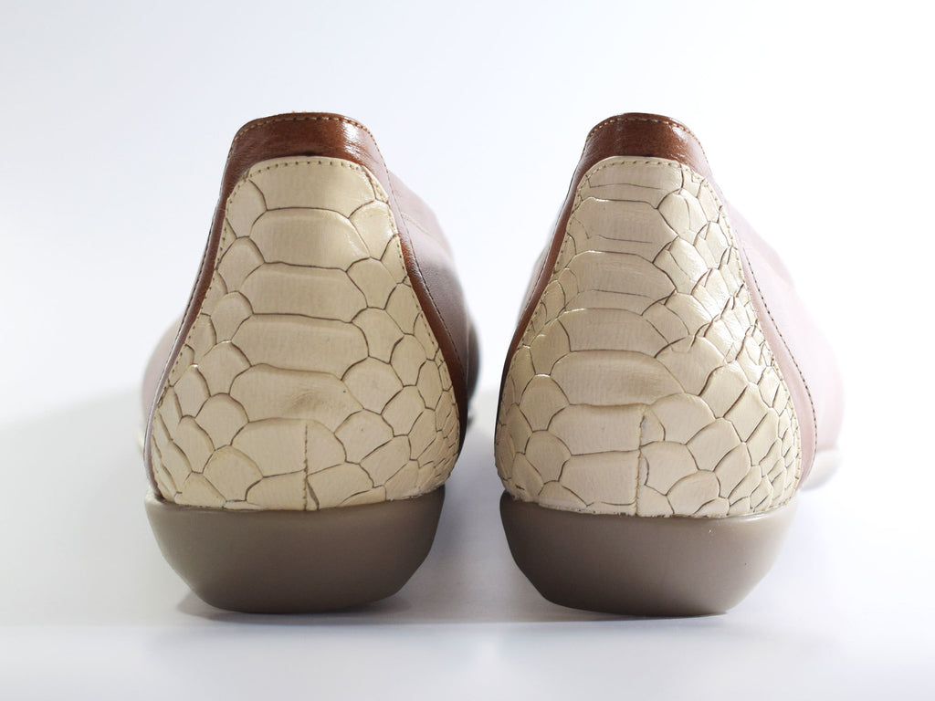 Chatitas Ballerinas Cueros Combinados Confort Corzuela