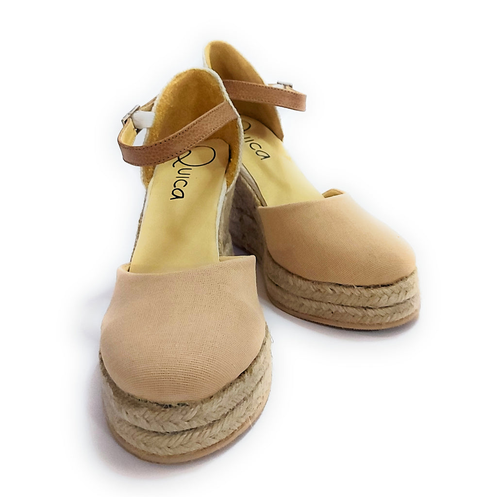 Espadrilles Alpargatas Taco Chino Sandalias Plataforma Yute Quica Ceibas