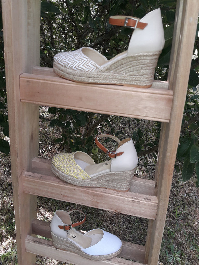Espadrilles Alpargatas Taco Chino Sandalias Plataforma Yute Quica Ceibas