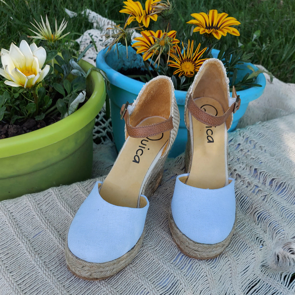 Espadrilles Alpargatas Taco Chino Sandalias Plataforma Yute Quica Ceibas