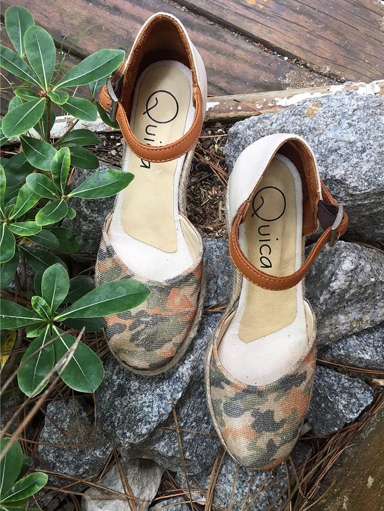 Espadrilles Alpargatas Taco Chino Sandalias Plataforma Yute Quica Ceibas