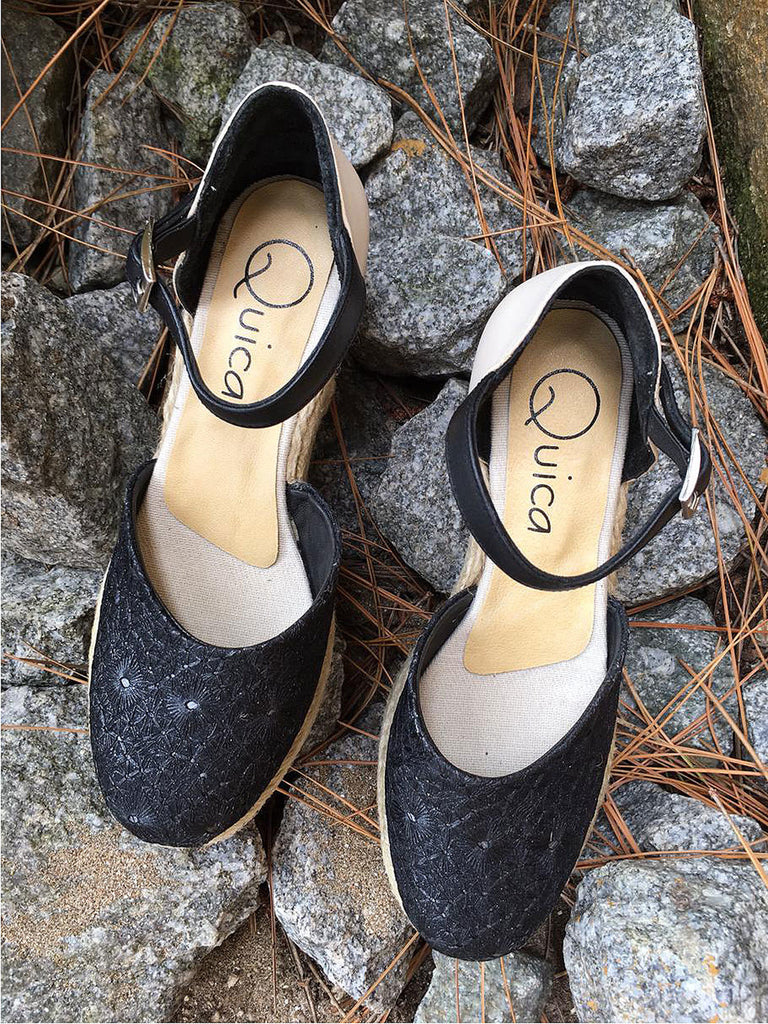 Espadrilles Alpargatas Taco Chino Sandalias Plataforma Yute Quica Ceibas