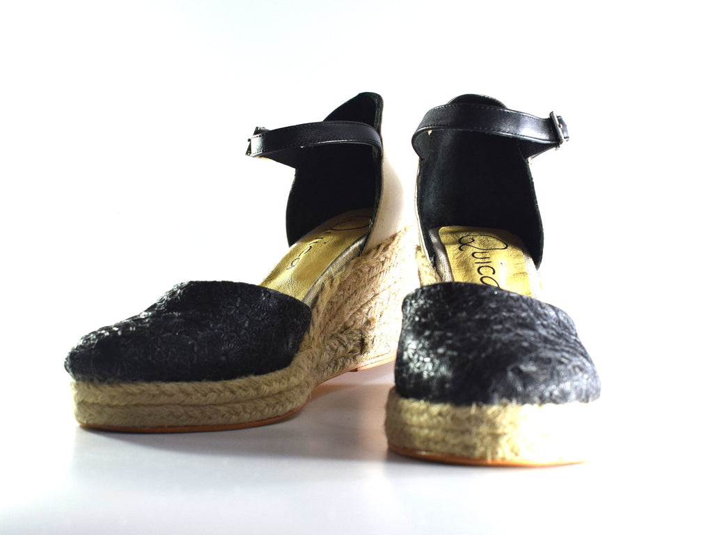 Espadrilles Alpargatas Taco Chino Sandalias Plataforma Yute Quica Ceibas