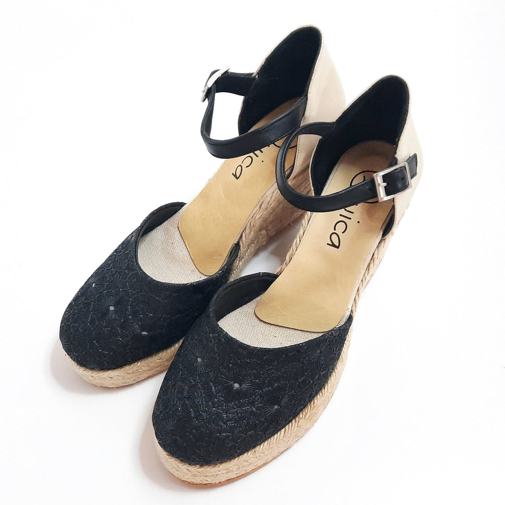 Espadrilles Alpargatas Taco Chino Sandalias Plataforma Yute Quica Ceibas