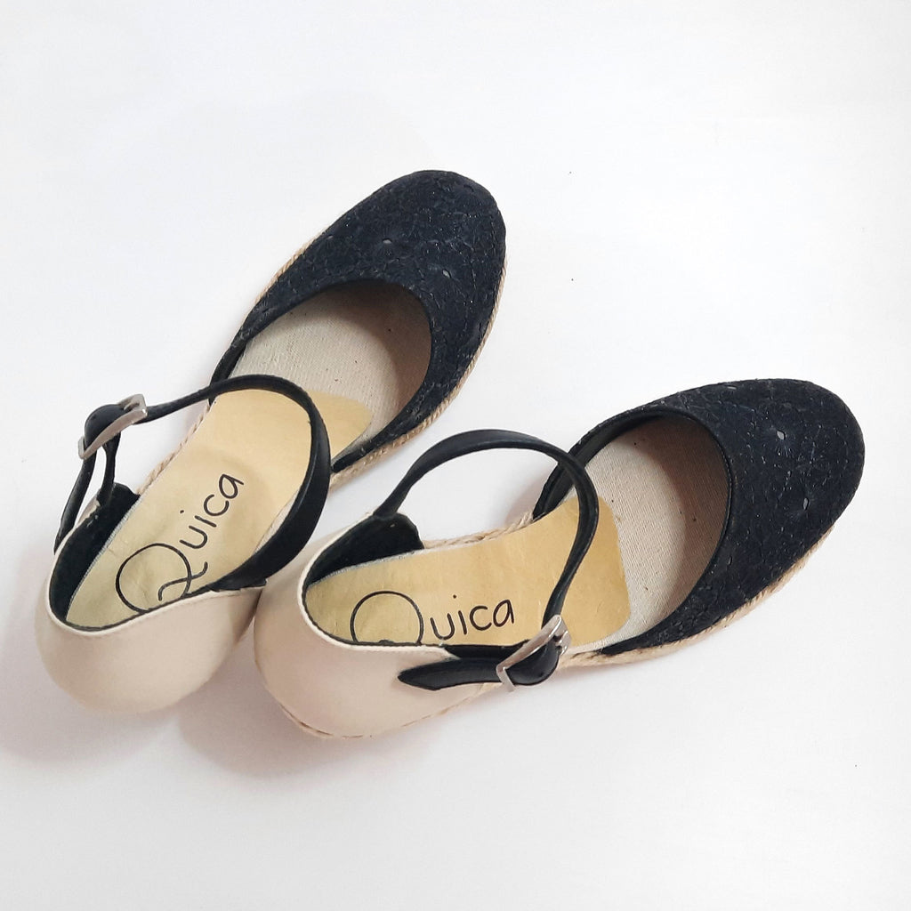 Espadrilles Alpargatas Taco Chino Sandalias Plataforma Yute Quica Ceibas