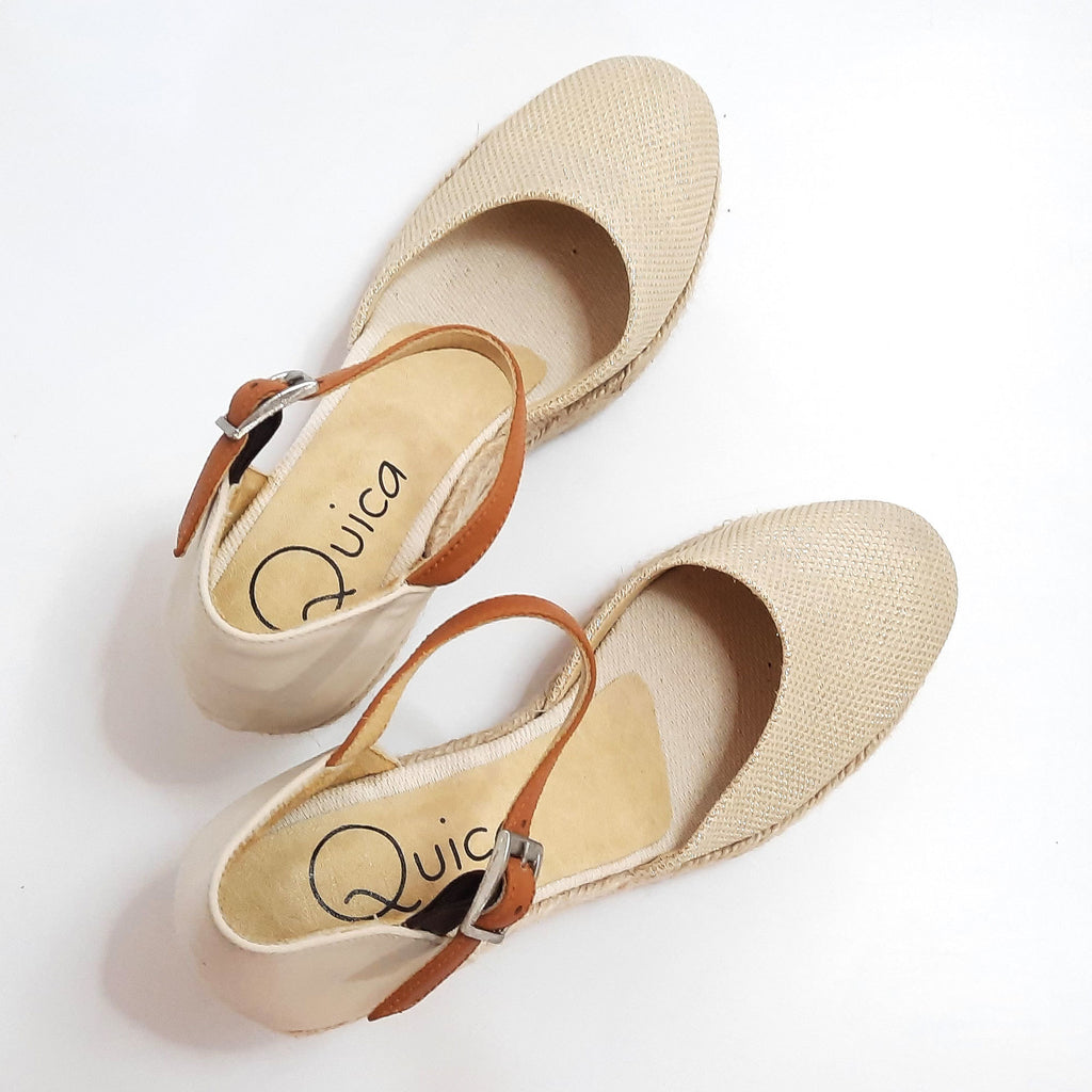 Espadrilles Alpargatas Taco Chino Sandalias Plataforma Yute Quica Ceibas