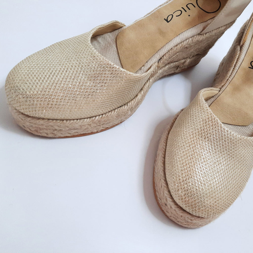 Espadrilles Alpargatas Taco Chino Sandalias Plataforma Yute Quica Ceibas