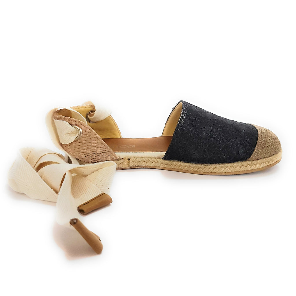 Espadrilles Alpargatas Sandalias Planas Zapatillas Gabardina Yute Quica Malvina