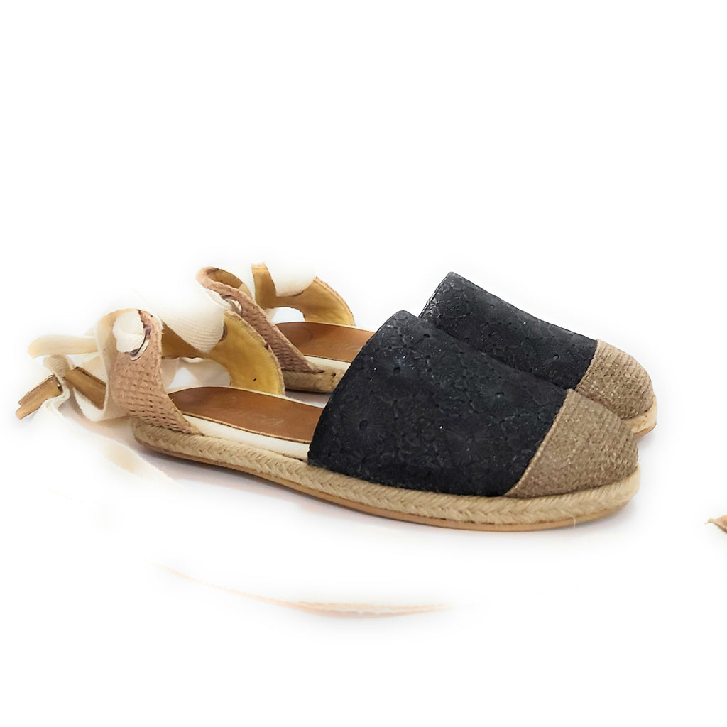 Espadrilles Alpargatas Sandalias Planas Zapatillas Gabardina Yute Quica Malvina