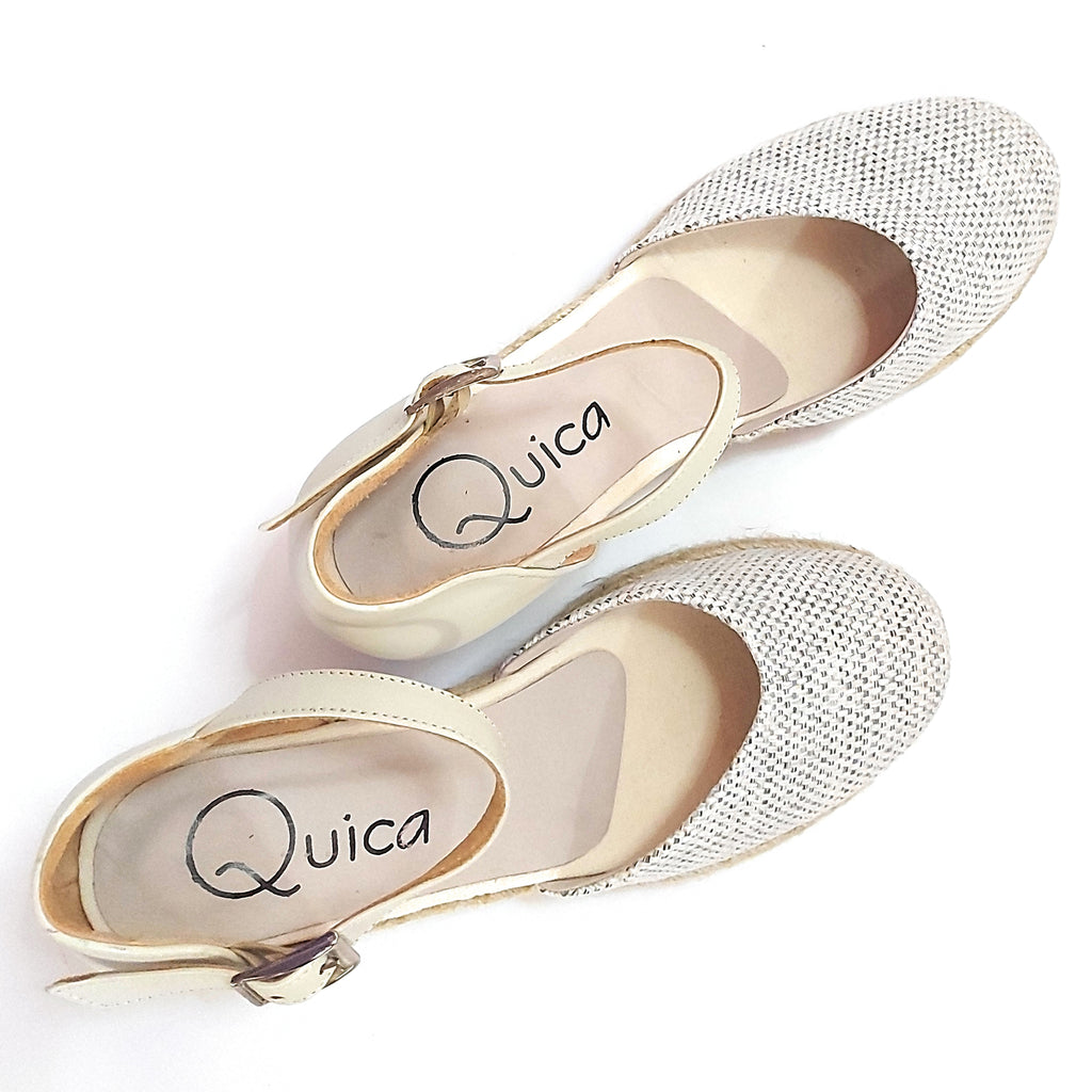 Espadrilles Alpargatas Taco Chino Sandalias Plataforma Yute Quica Ceibas