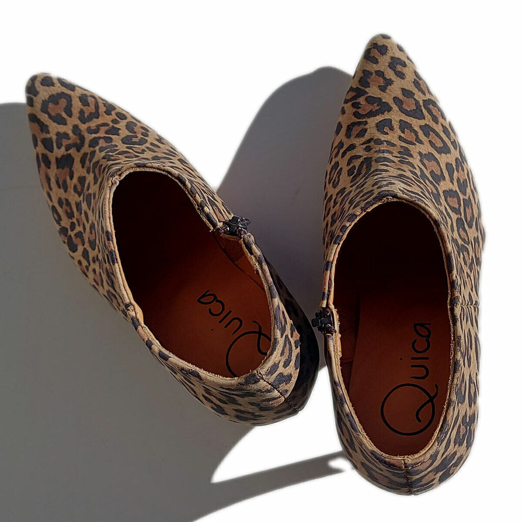 Botas Botinetas Mujer Vestir Taco Stiletto Cuero Quica Makalle