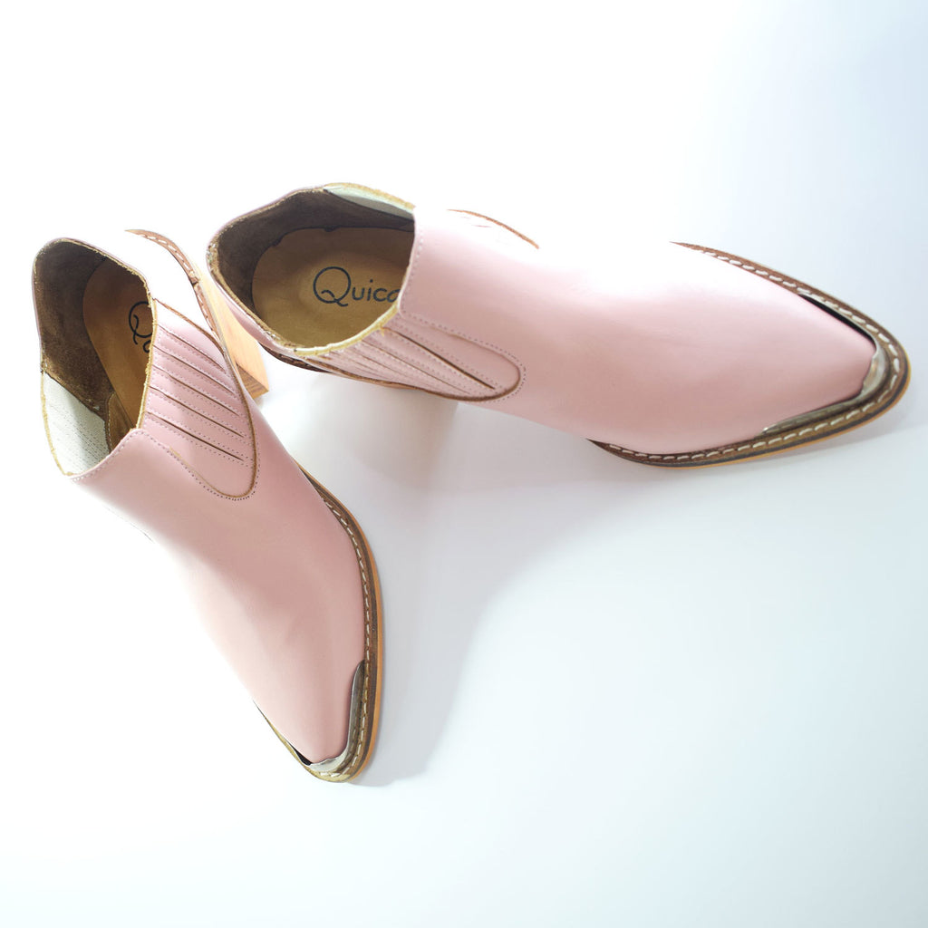Botas Texanas Mujer Cuero Tendencia Quica Abrapampa