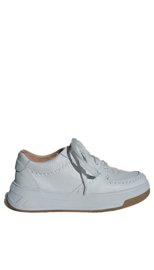 Zapatillas Mujer de Cuero Quica Puna con Plataforma