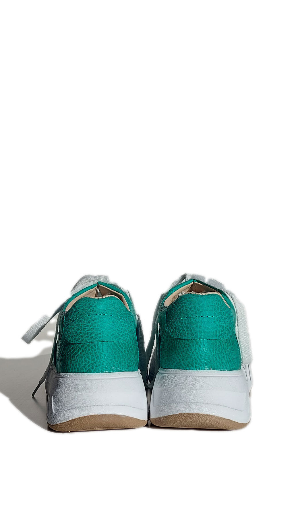 Zapatillas Mujer de Cuero Quica Puna con Plataforma