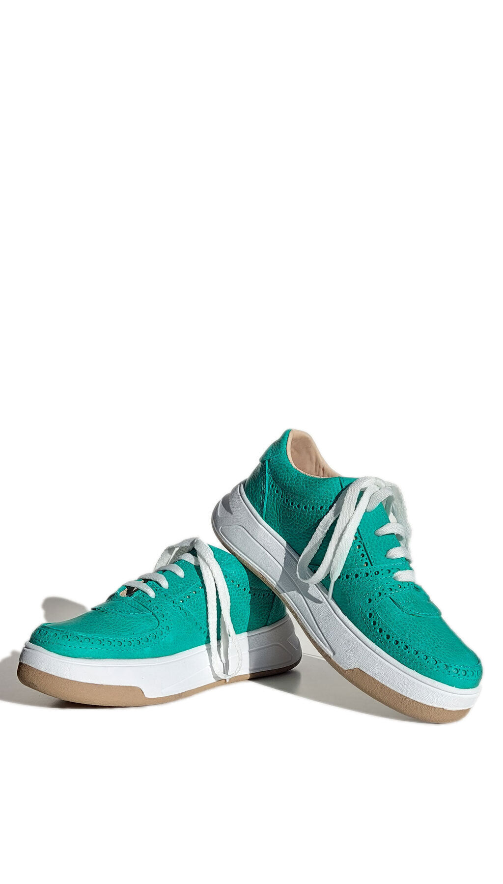 Zapatillas Mujer de Cuero Quica Puna con Plataforma