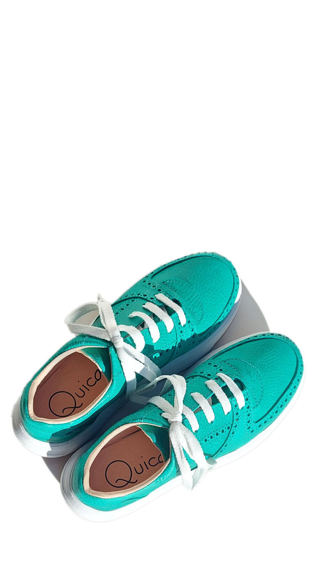 Zapatillas Mujer de Cuero Quica Puna con Plataforma